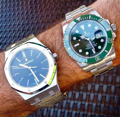 royal oak vs rolex date